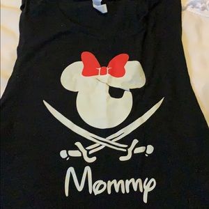Custom Disney Pirate Tank-Mom